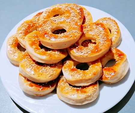 طريقة عمل فطيرة السمسم